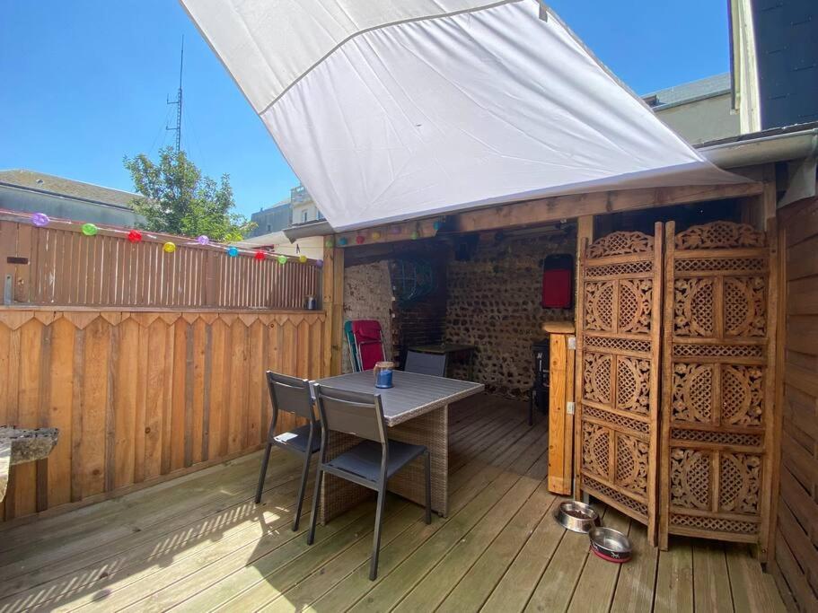 Yport, Maison De Pecheur Avec Jolie Terrasse. Εξωτερικό φωτογραφία