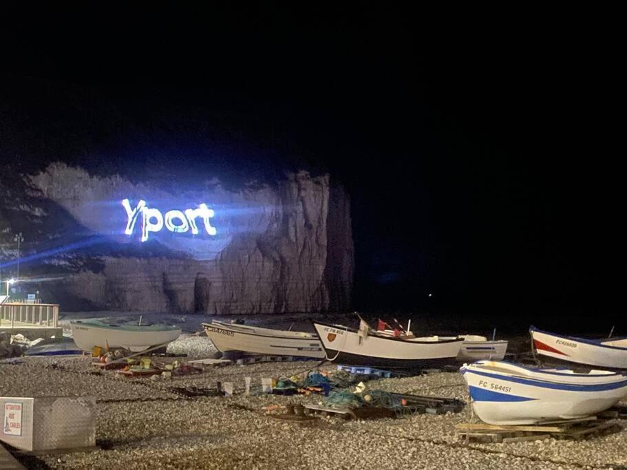 Yport, Maison De Pecheur Avec Jolie Terrasse. Εξωτερικό φωτογραφία